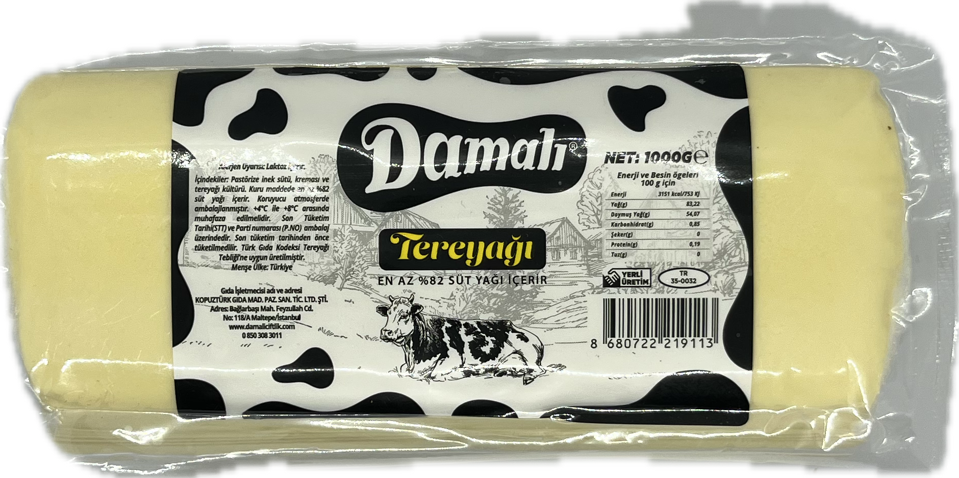 Tereyağı 1000 Gr