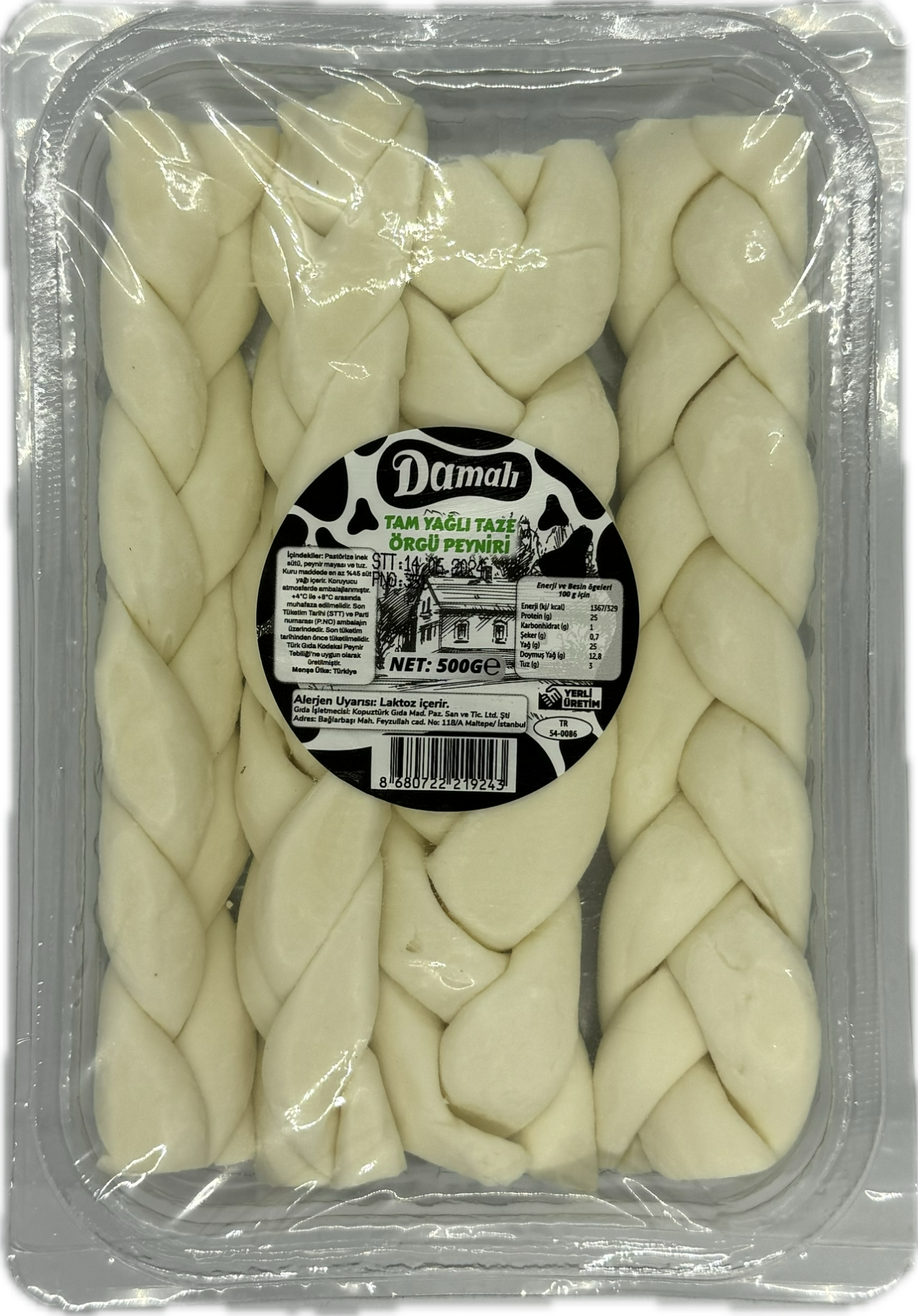 Taze Örgü Peyniri 500 Gr