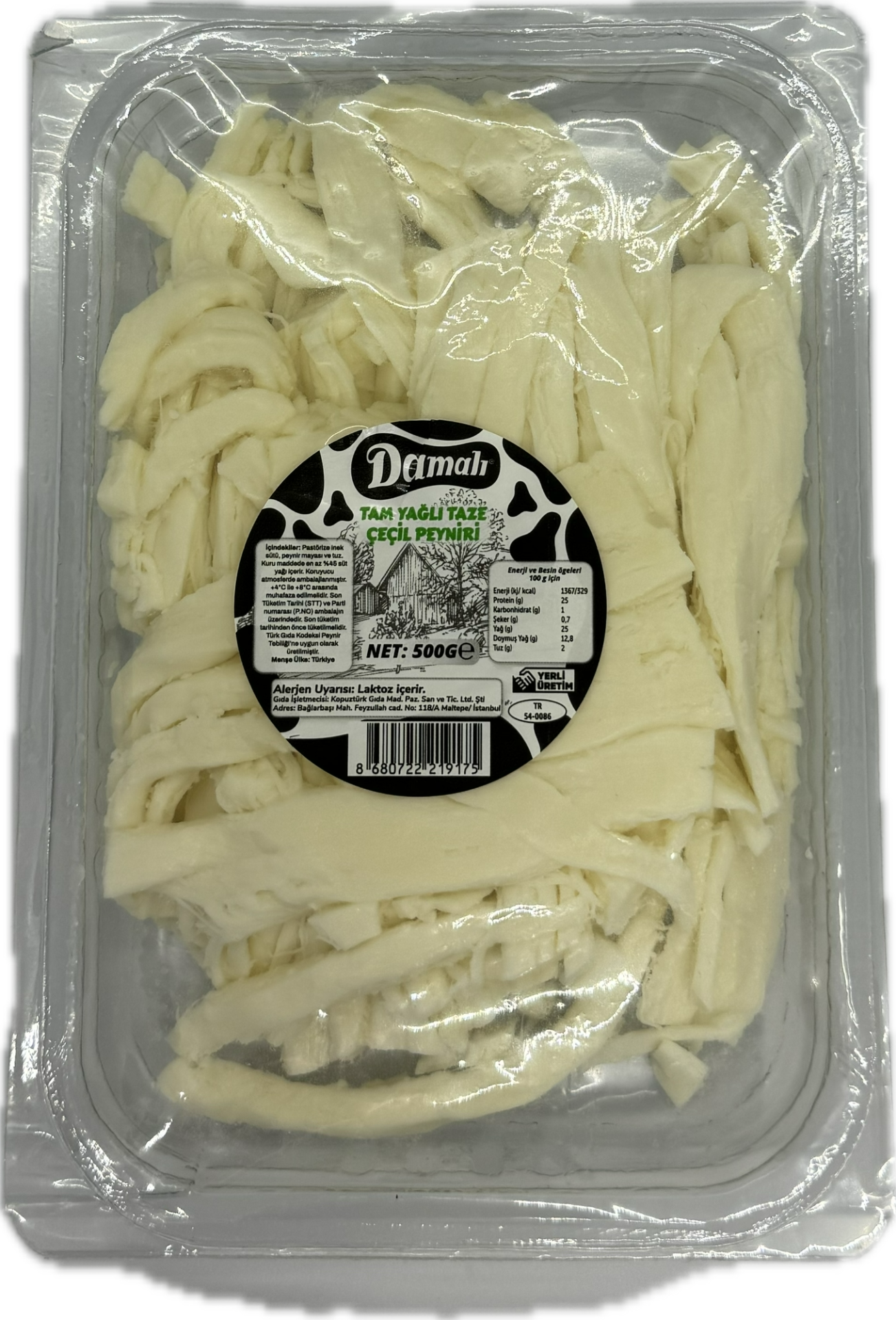 Taze Çeçil Peyniri 500 Gr