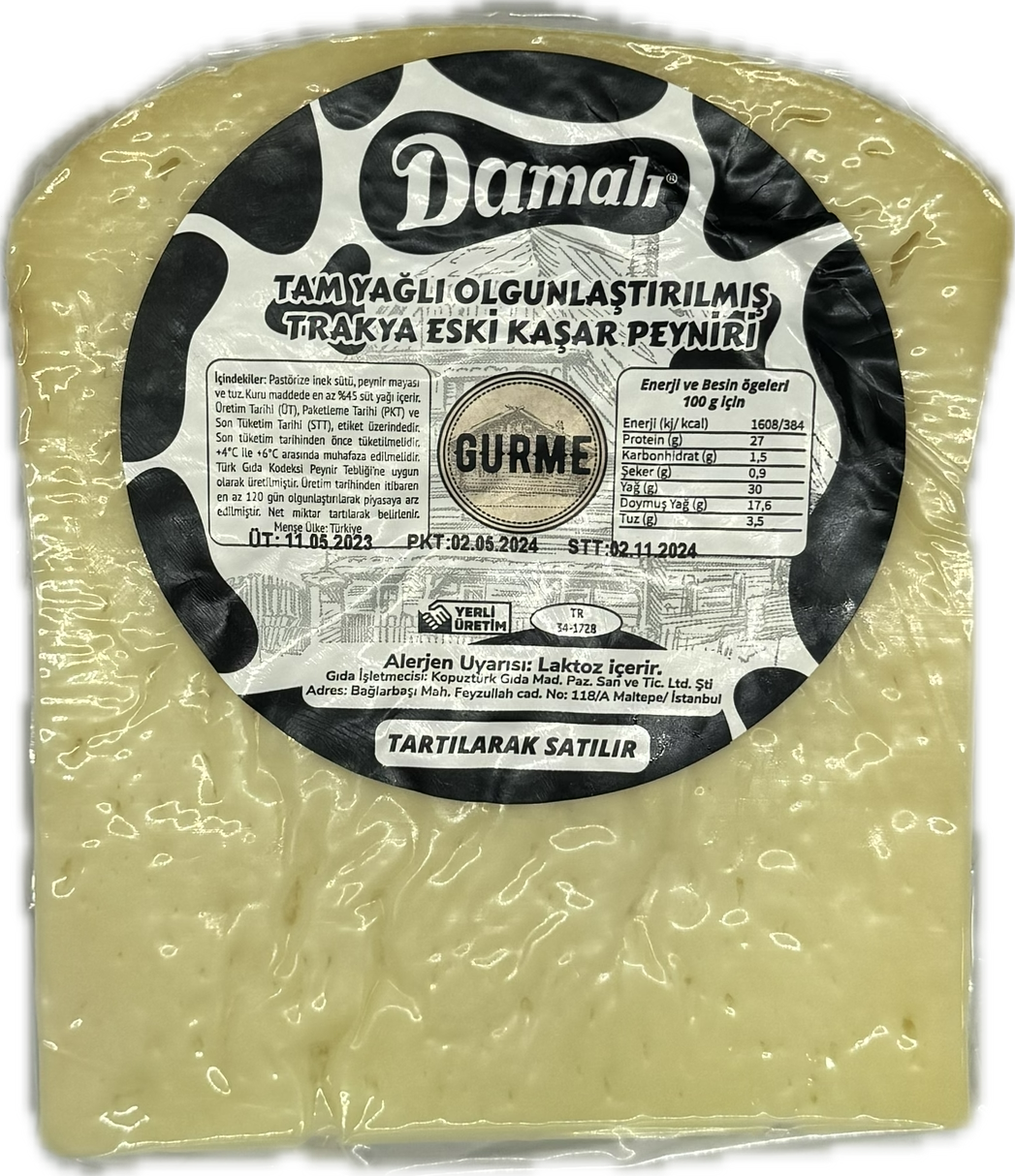 Trakya Eski Kaşar (400 - 500 Gr Arası)