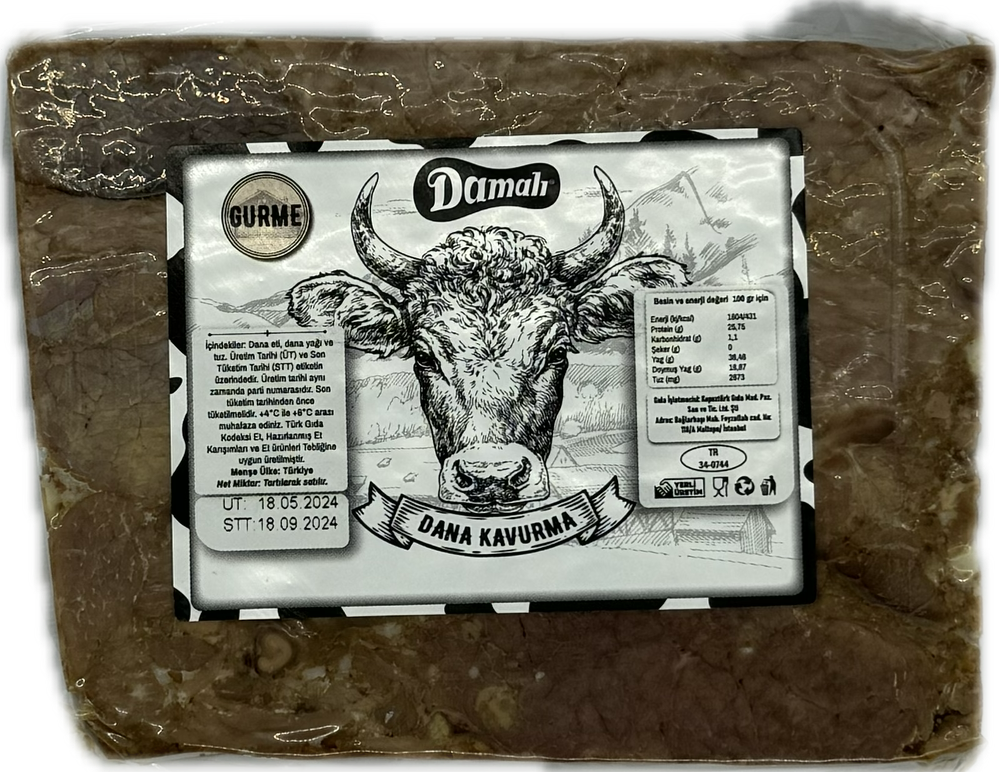 Dana Kavurma(550gr-650 gr)
