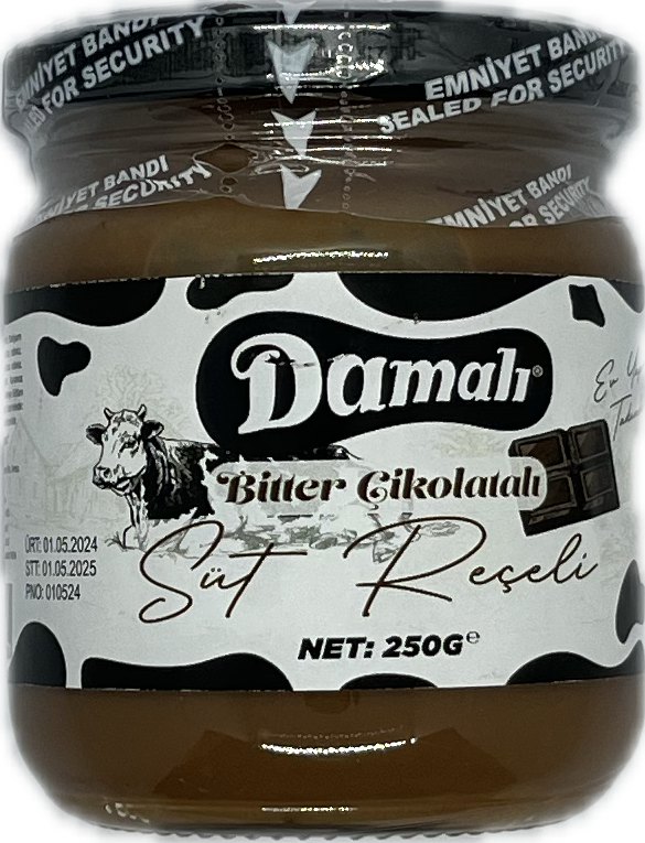 Bitter Çikolatalı Süt Reçeli 250 gr