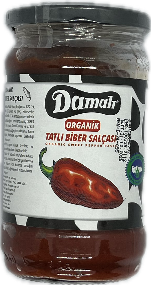 Organik Tatlı Biber Salçası 300 gr