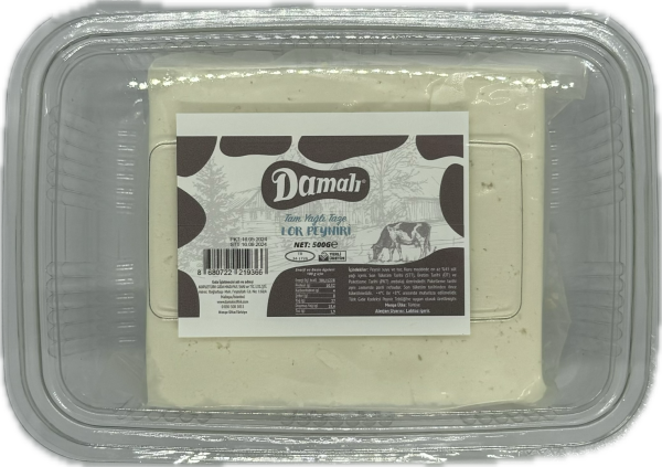 Taze Tam Yağlı Lor Peyniri 500 gr