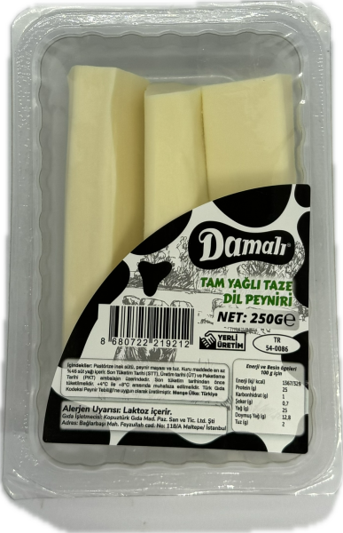 Taze Dil Peyniri 250 Gr