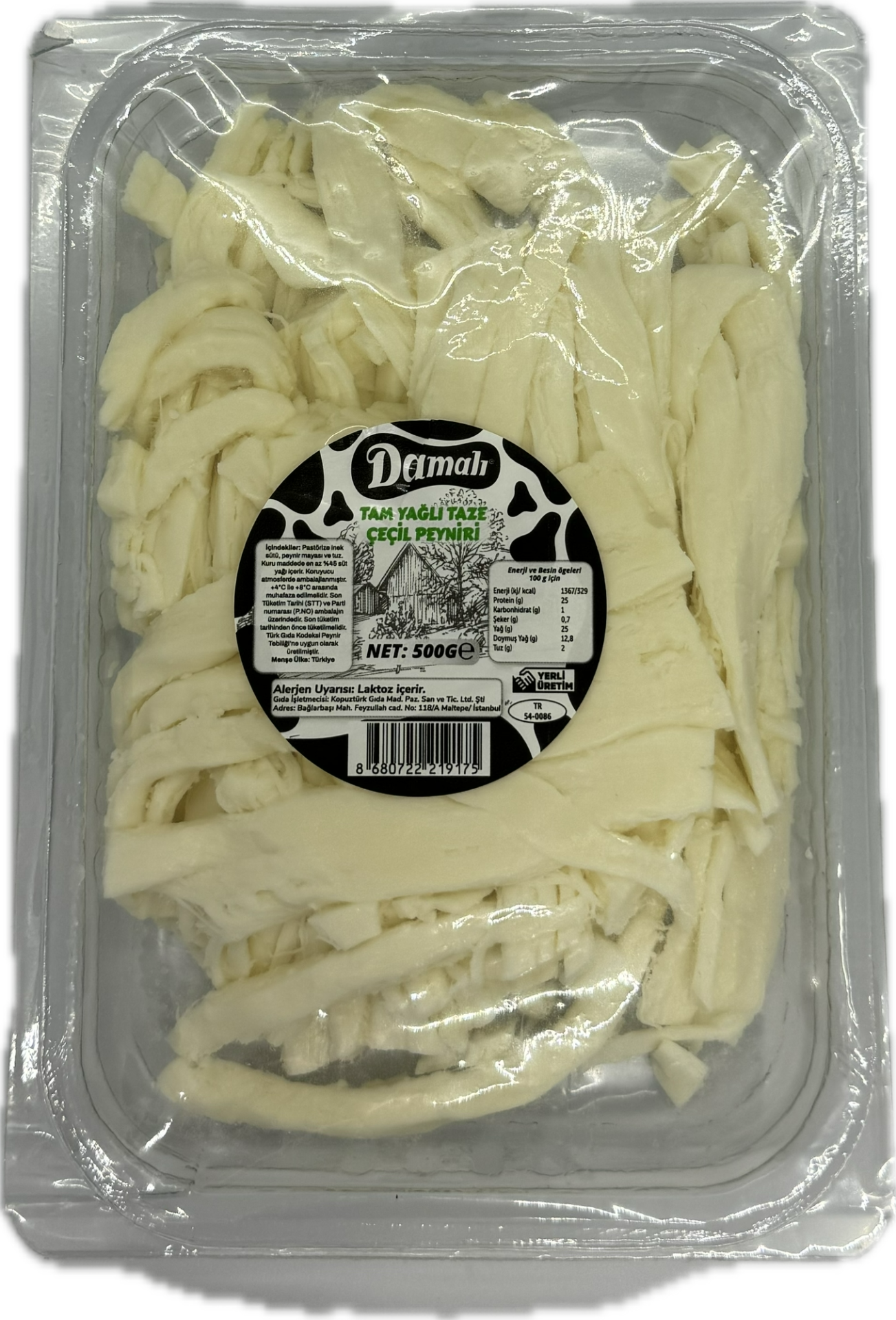 Taze Çeçil Peyniri 500 Gr