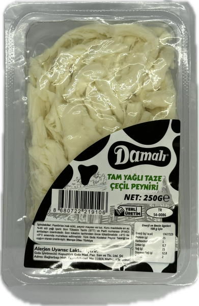 Taze Çeçil Peyniri 250 Gr