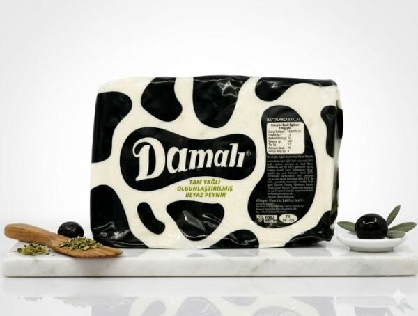 Damalı Olgunlaştırılmış İnek Beyaz Peyniri (650-700g)