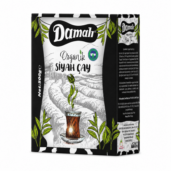 Organik Siyah Çay 500 Gr