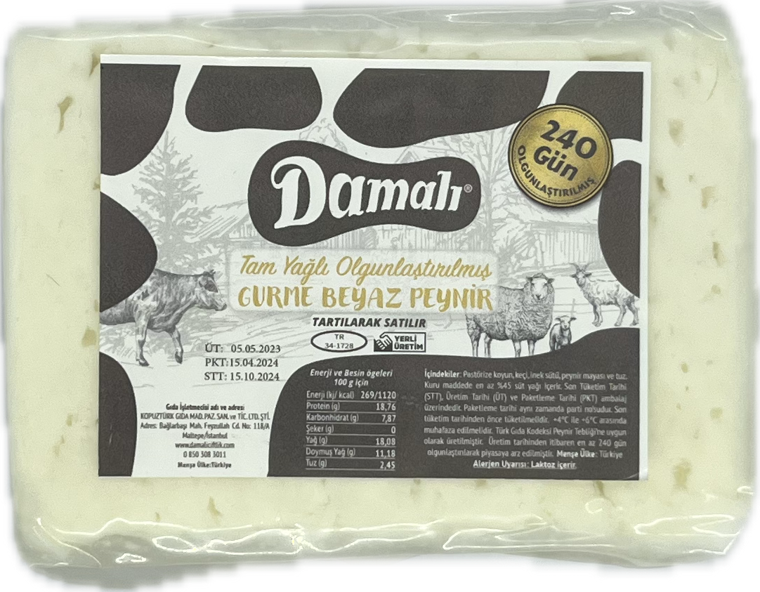Keçi-Koyun-Gurme Beyaz Peynir(600-700 gr)