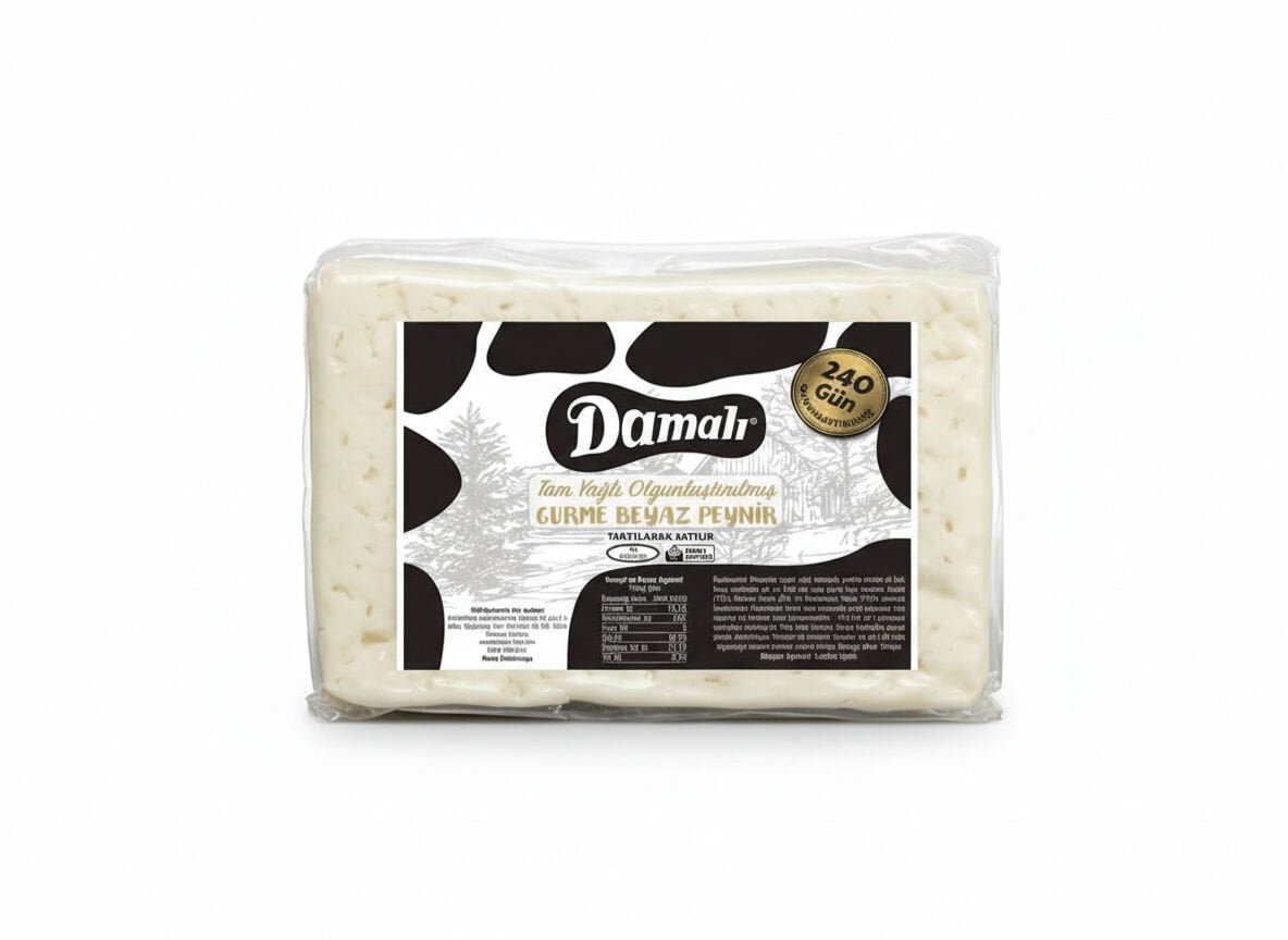 Damalı Gurme Beyaz Peynir - 3 Sütlü Karışım (600-700g)