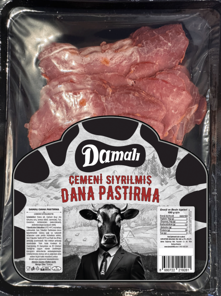 Dana Çemensiz Pastırma 250 gr