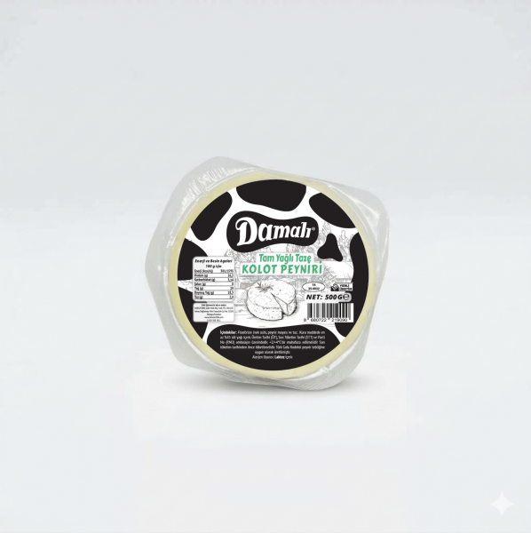 Tam Yağlı Taze Kolot Peyniri 500 Gr