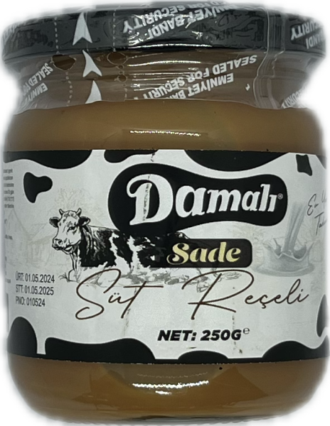 Sade Süt Reçeli 250 gr