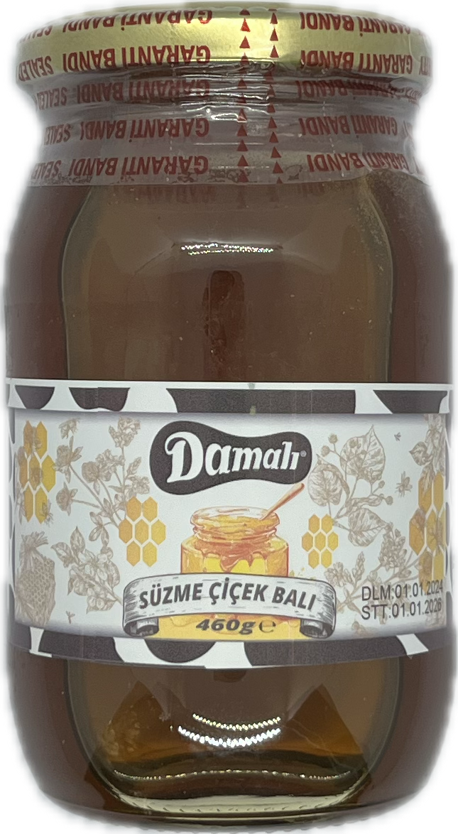 Rize Süzme Çiçek Balı 450 gr