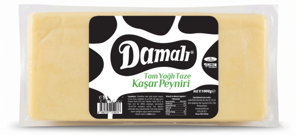 Tam Yağlı Taze Kaşar Peyniri 1000 gr