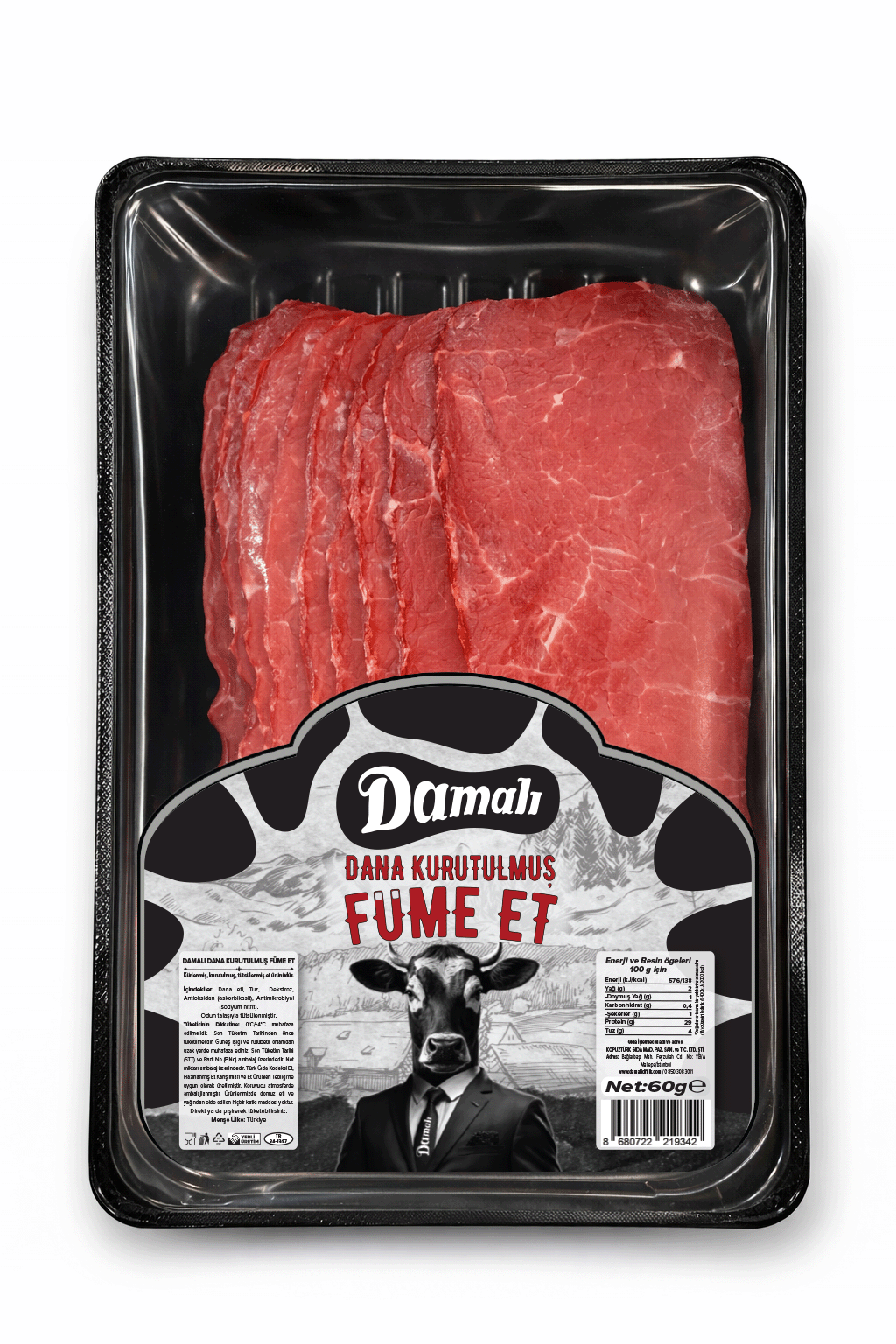 Dana Füme Kuru Et 60 gr