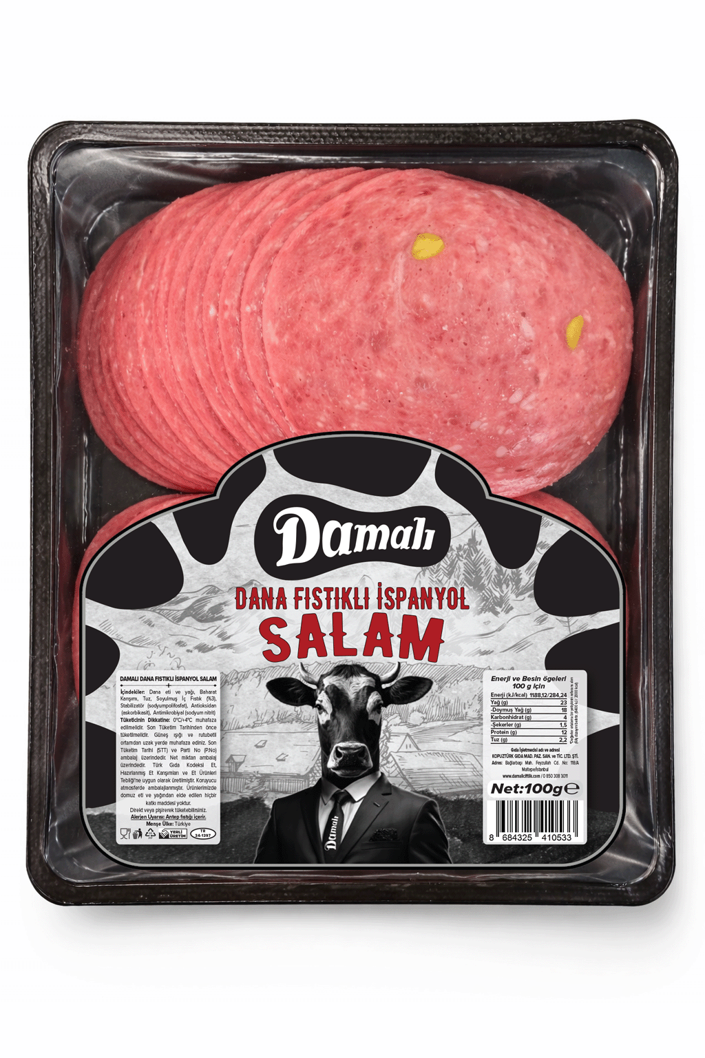 Dana Dilimli Salam 100 gr