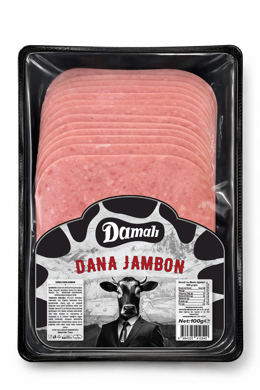 Dana Dilimli Jambon 100 gr