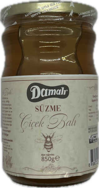 Rize Süzme Çiçek Balı 850 gr