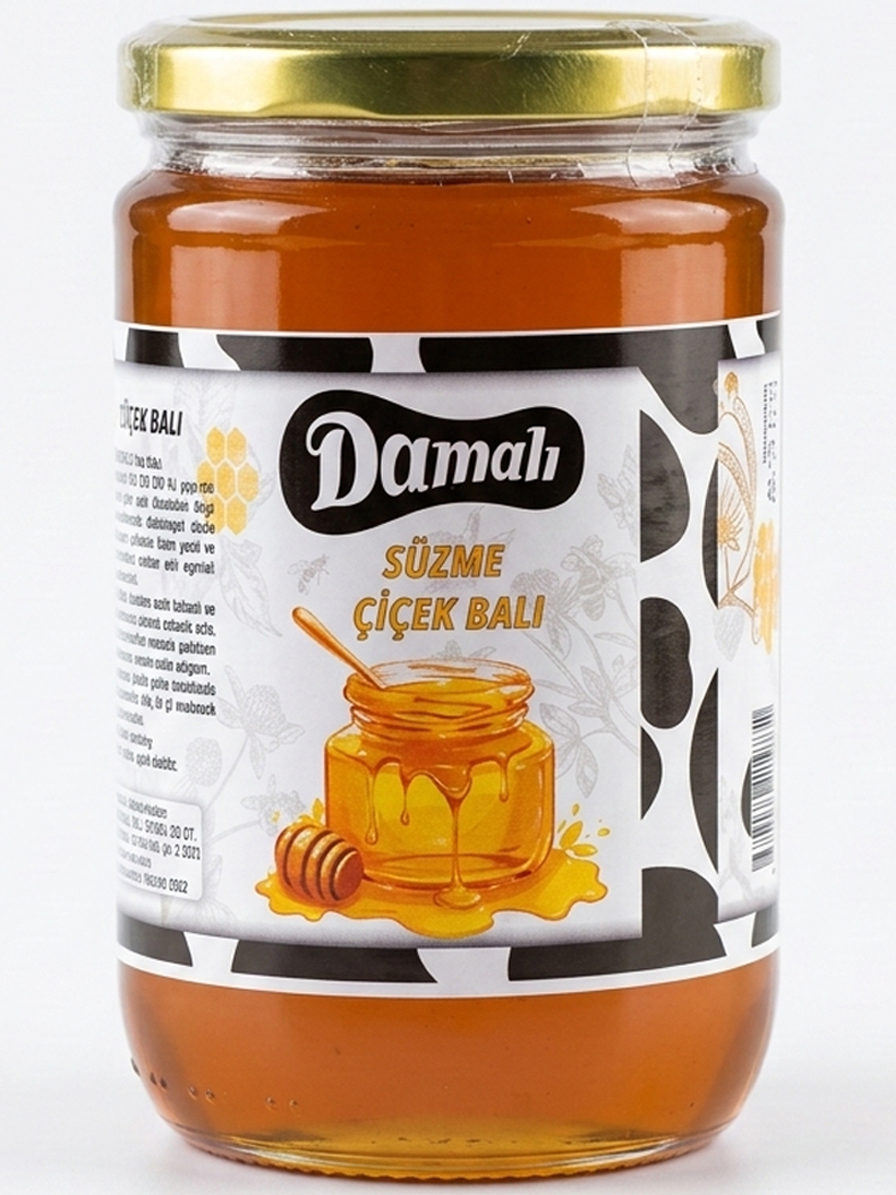 Rize Süzme Çiçek Balı 850 gr