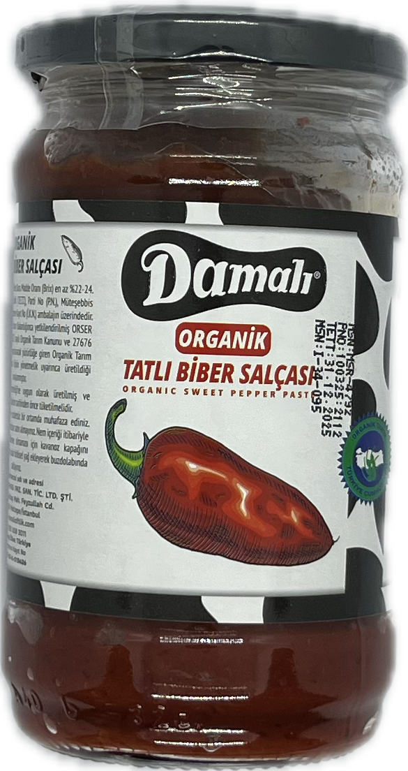 Organik Tatlı Biber Salçası 300 gr