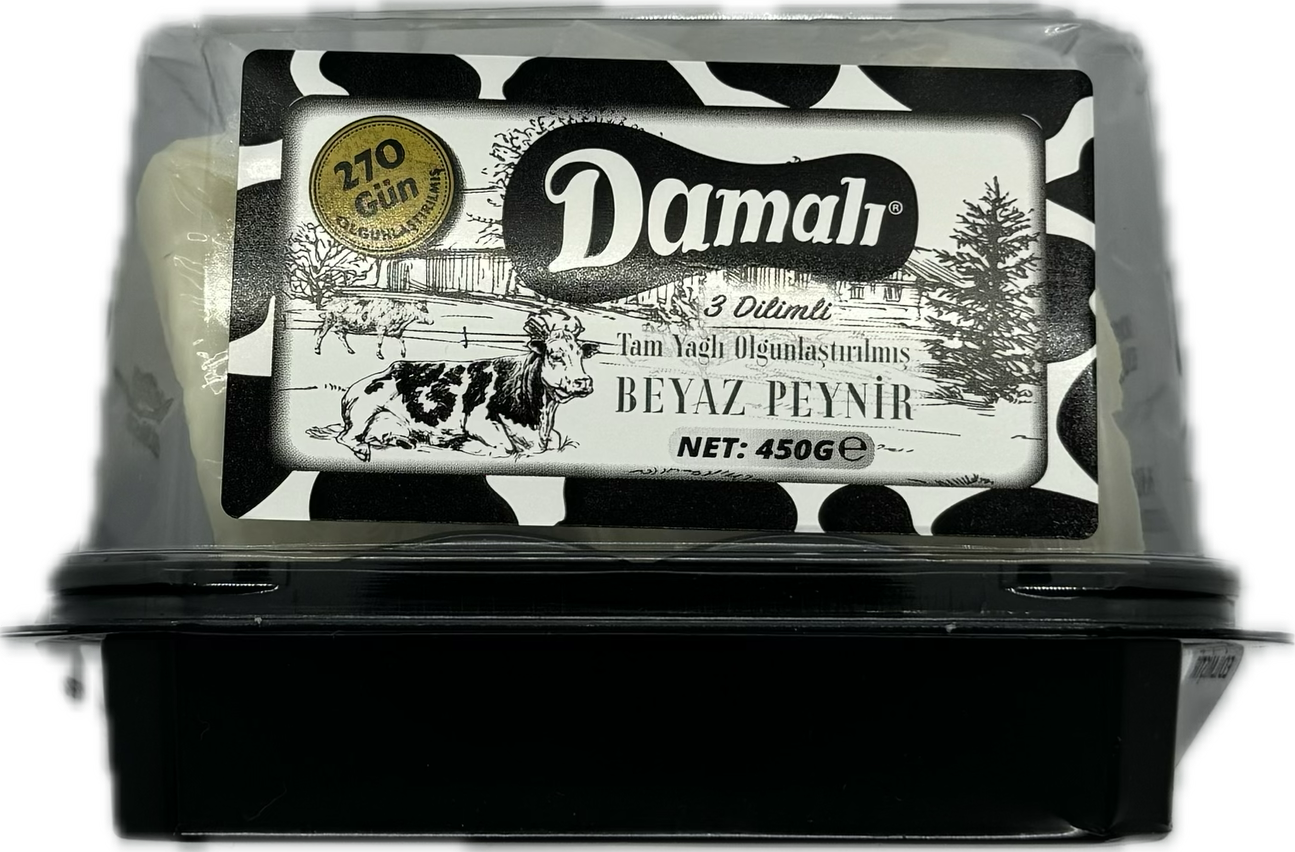 Olgunlaştırılmış Beyaz Peynir 3 Dilim 450 gr