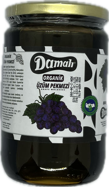 Organik Üzüm Pekmezi 800 gr
