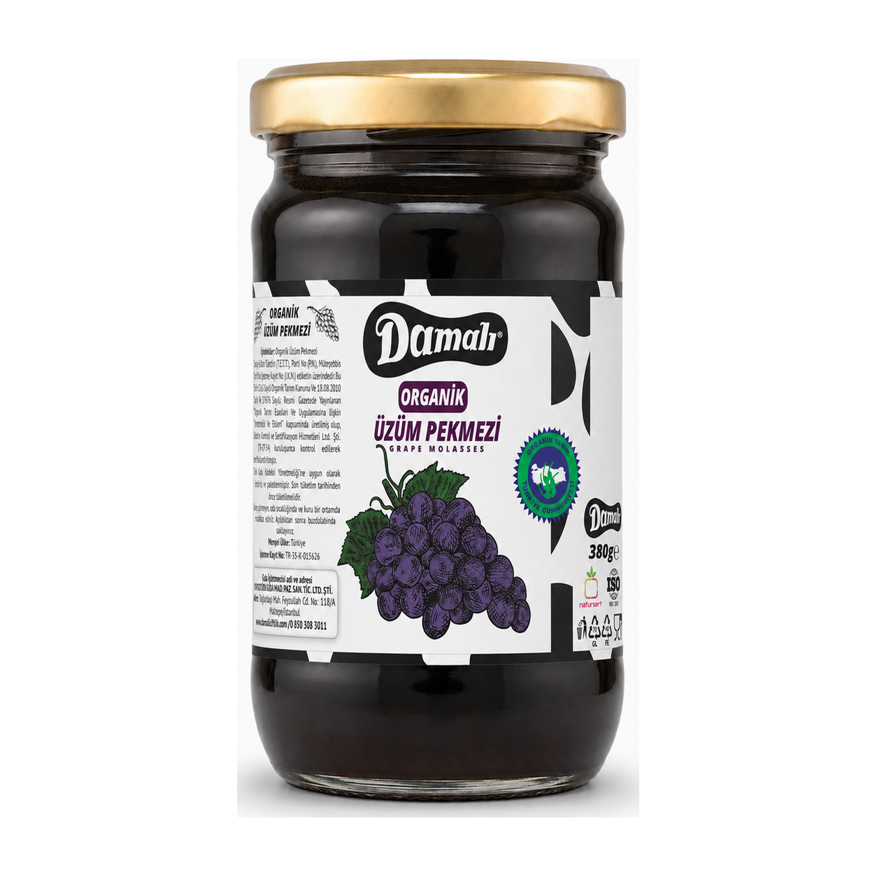Organik Üzüm Pekmezi 380 gr