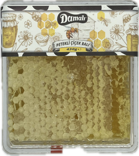 Petekli Süzme Yayla Balı 430gr