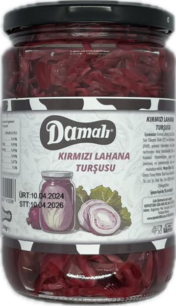 Kırmızı Lahana Turşusu 350 gr