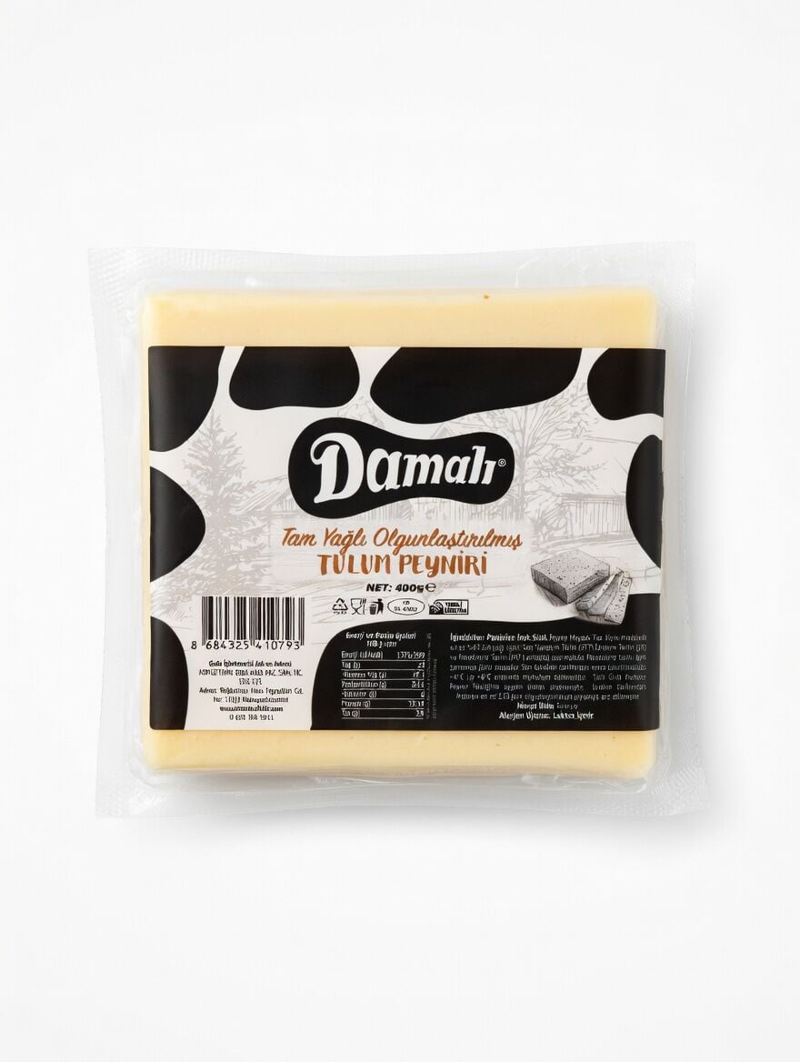 Olgunlaştırılmış Tam Yağlı Tulum Peyniri – İzmir / Ödemiş 400 gr