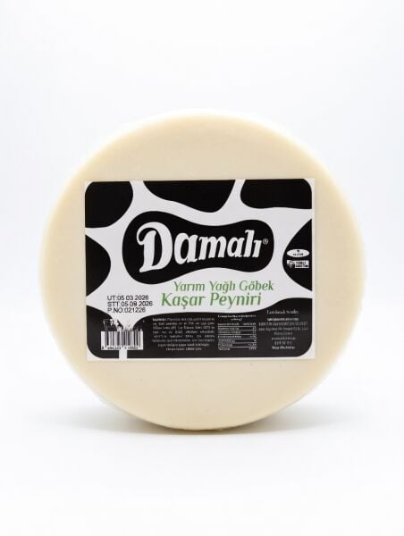 Yarım Yağlı Taze Göbek Kaşar Peyniri 1000 gr