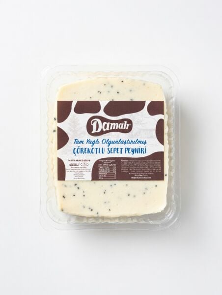 Tam Yağlı Olgunlaştırılmış Çörekotlu Sepet Peyniri 450-500 gr