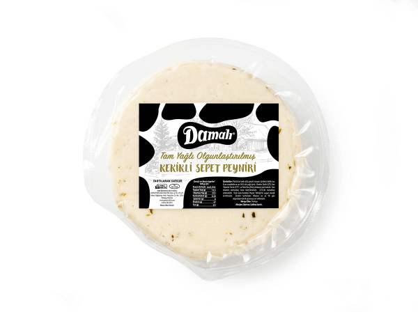 Tam Yağlı Olgunlaştırılmış Kekikli Sepet Peyniri 450-500 gr