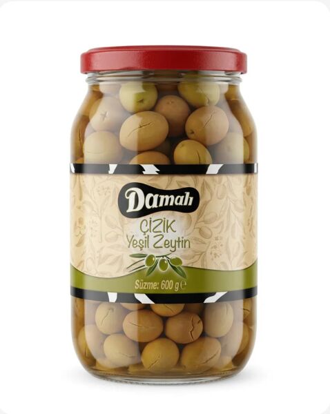 Çizik Yeşil Zeytin 600gr